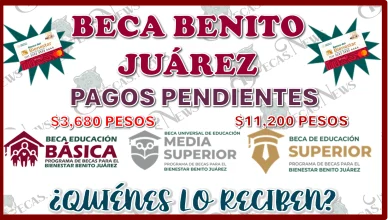 BECA BENITO JUÁREZ | PAGOS PENDIENTES DE $3,680 Y $11,200 PESOS ¿QUIÉNES LO RECIBEN?