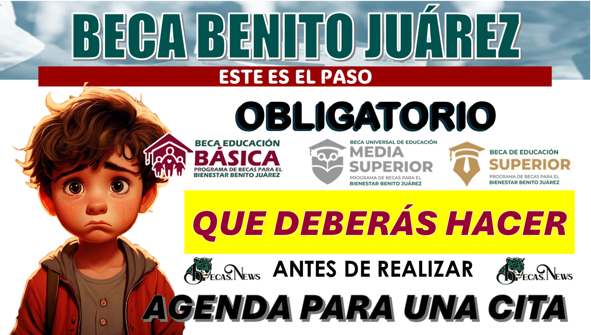 BECA BENITO JUÁREZ…ESTE ES EL PASO OBLIGATORIO QUE DEBERÁS DE HACER ANTES DE REALIZAR AGENDA PARA UNA CITA