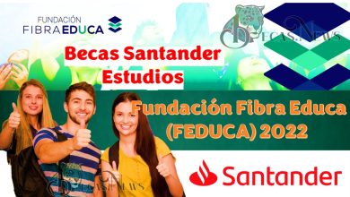 Becas Santander Estudios | Fundación Fibra Educa (FEDUCA)