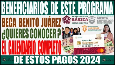 📅👩‍🎓👨‍🎓🤑💸 BENEFICIARIOS DE ESTE PROGRAMA DE LA BECA BENITO JUÁREZ | ¿QUIERES CONOCER EL CALENDARIO COMPLETO DE ESTOS PAGOS? | 2024 📅👩‍🎓👨‍🎓🤑💸
