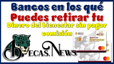 ▷ Bancos en los qué puedes retirar tu dinero del bienestar sin pagar comisión » 2025 BECAS.NEWS 🥇 Bancos en los qué puedes retirar tu dinero del bienestar sin pagar comisión