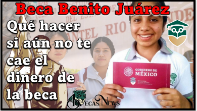 Beca Benito Juarez: Que hacer si ya tienes la tarjeta, pero aun no te cae el dinero de la beca