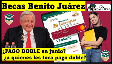 Becas Benito Juárez 2023: ¿PAGO DOBLE en junio? ¿a quienes les toca pago doble?