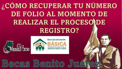 Becas Benito Juárez: ¿Cómo recuperar tu número de folio al momento de realizar el proceso de registro?