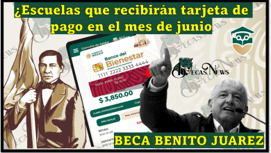 Becas Benito Juarez: Escuelas que recibirán tarjeta de pago en el mes de junio