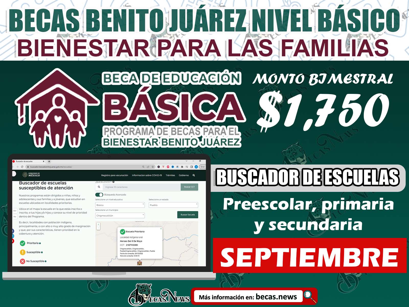 Becas Benito Juárez Nivel Básico: Bienestar para las Familias ¡Fecha de Registro 2023!