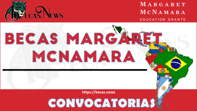 Becas Margaret McNamara 2022-2023