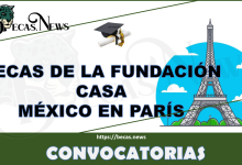 Becas de la Fundación Casa México en París 2022-2023