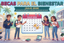 Becas para el Bienestar en julio de 2026: estudiantes esperan el próximo calendario de pagos