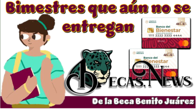 Bimestres que aún no se entregan de la Beca Benito Juárez
