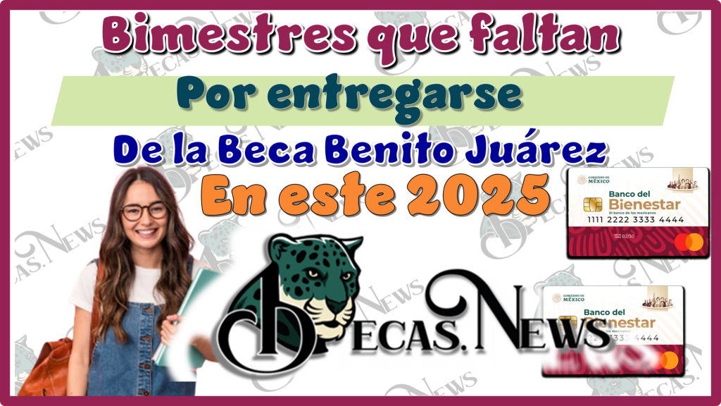 Bimestres que faltan por entregarse de la Beca Benito Juárez en este 2025