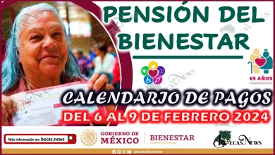 ¡PAGOS DOBLES! Estos beneficiarios de la Pensión del Bienestar recibirán $12 mil pesos del 6 al 9 de febrero del 2024.