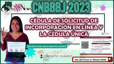CNBBBJ 2023 | Cédula de Solicitud de Incorporación en Línea y la Cédula Única