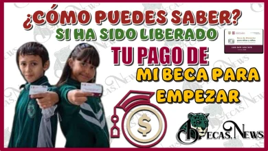 ¿CÓMO PUEDES SABER SI HA SIDO LIBERADO TU PAGO DE MI BECA PARA EMPEZAR?