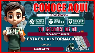 CONOCE AQUÍ LO QUE SIGNIFICA TU ESTATUS DE TU BECA BENITO JUÁREZ | ESTA ES LA INFORMACIÓN COMPLETA 