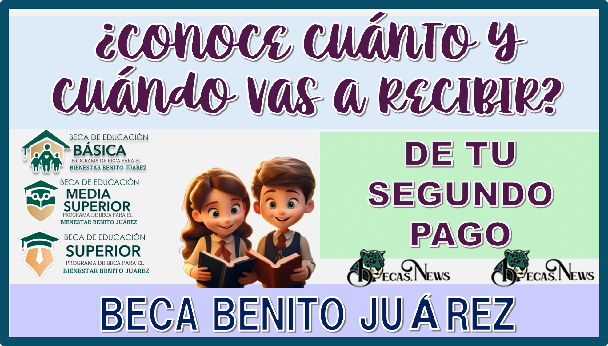 ¿CONOCE CUÁNTO Y CUÁNTO VAS A RECIBIR DE TU SEGUNDO PAGO DE LA BECA BENITO JUÁREZ? 