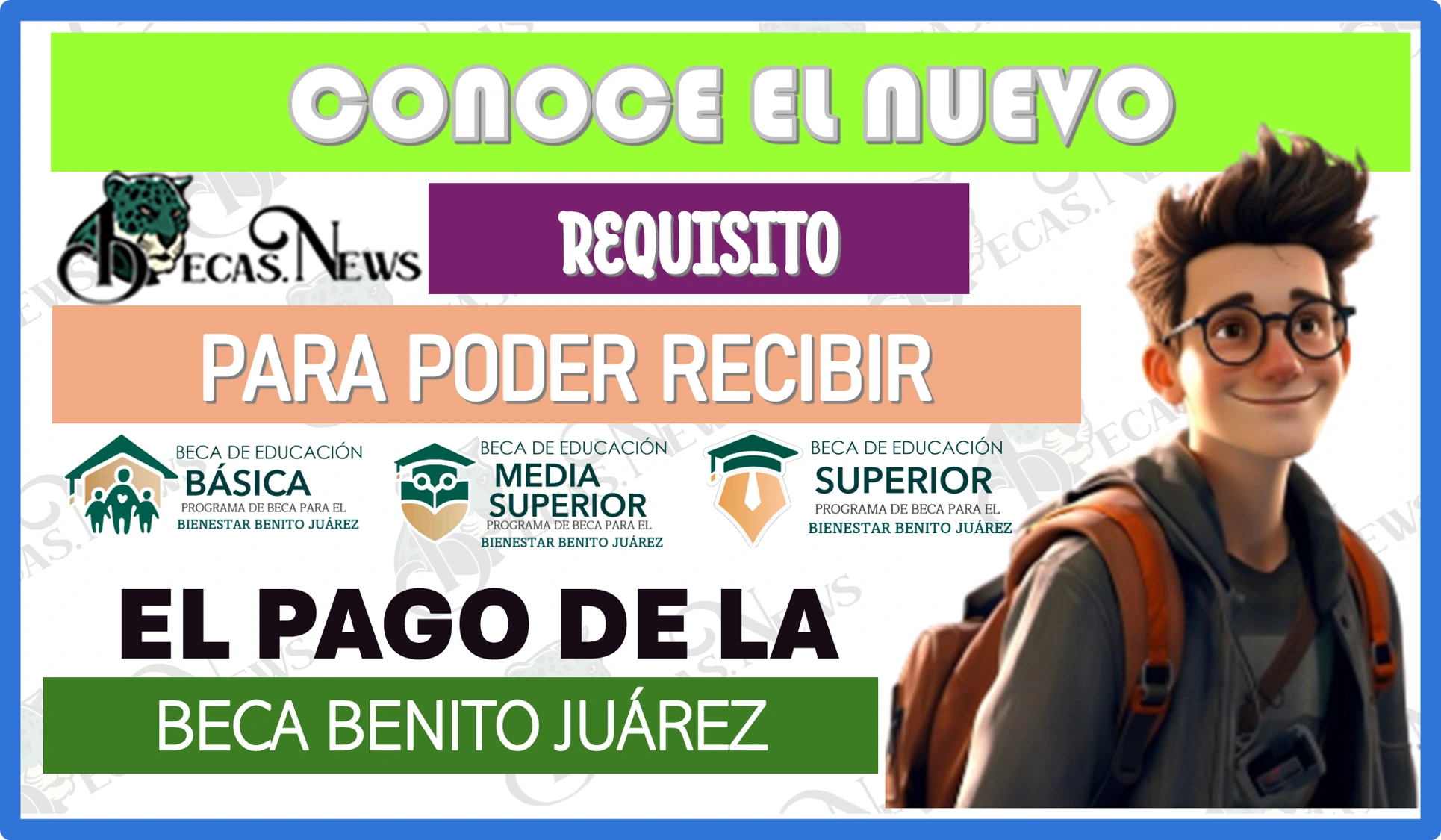 CONOCE EL NUEVO REQUISITO PARA PODER RECIBIR EL PAGO DE LA BECA BENITO JUÁREZ 