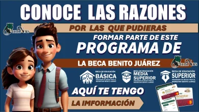 CONOCE LAS RAZONES POR LAS QUE NO PUDIERAS FORMAR PARTE DE ESTE PROGRAMA DE LA BECA BENITO JUÁREZ