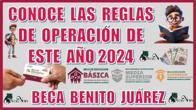 CONOCE LAS REGLAS DE OPERACIÓN DE ESTE AÑO 2024 | BECA BENITO JUÁREZ 