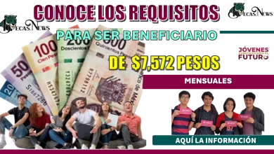 CONOCE LOS REQUISITOS PARA SER BENEFICIARIO DE $7,572 PESOS MENSUALES | AQUÍ LA INFORMACIÓN 