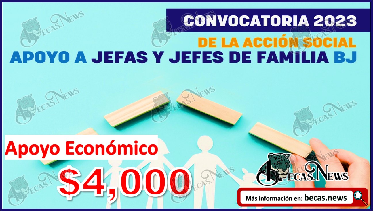 ¡Regístrate! Apoyo jefas de Familia 2023 | Apoyo económico de $4 mil pesos