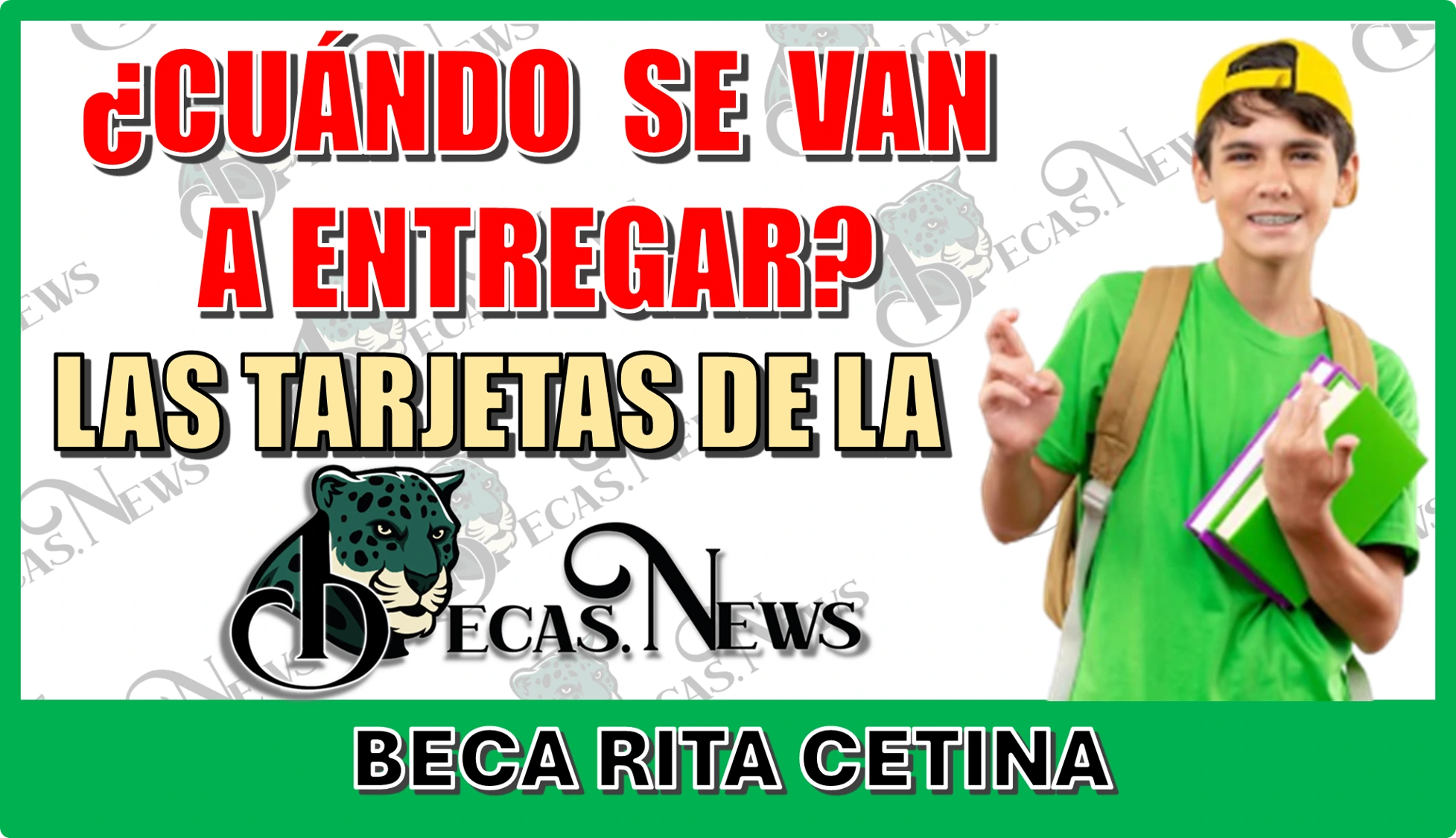 ¿CUÁNDO SE VAN A ENTREGAR LAS TARJETAS DE ESTE PROGRAMA DE LA BECA RITA CETINA?… APOYO ECONÓMICO DE $1,900 PESOS 