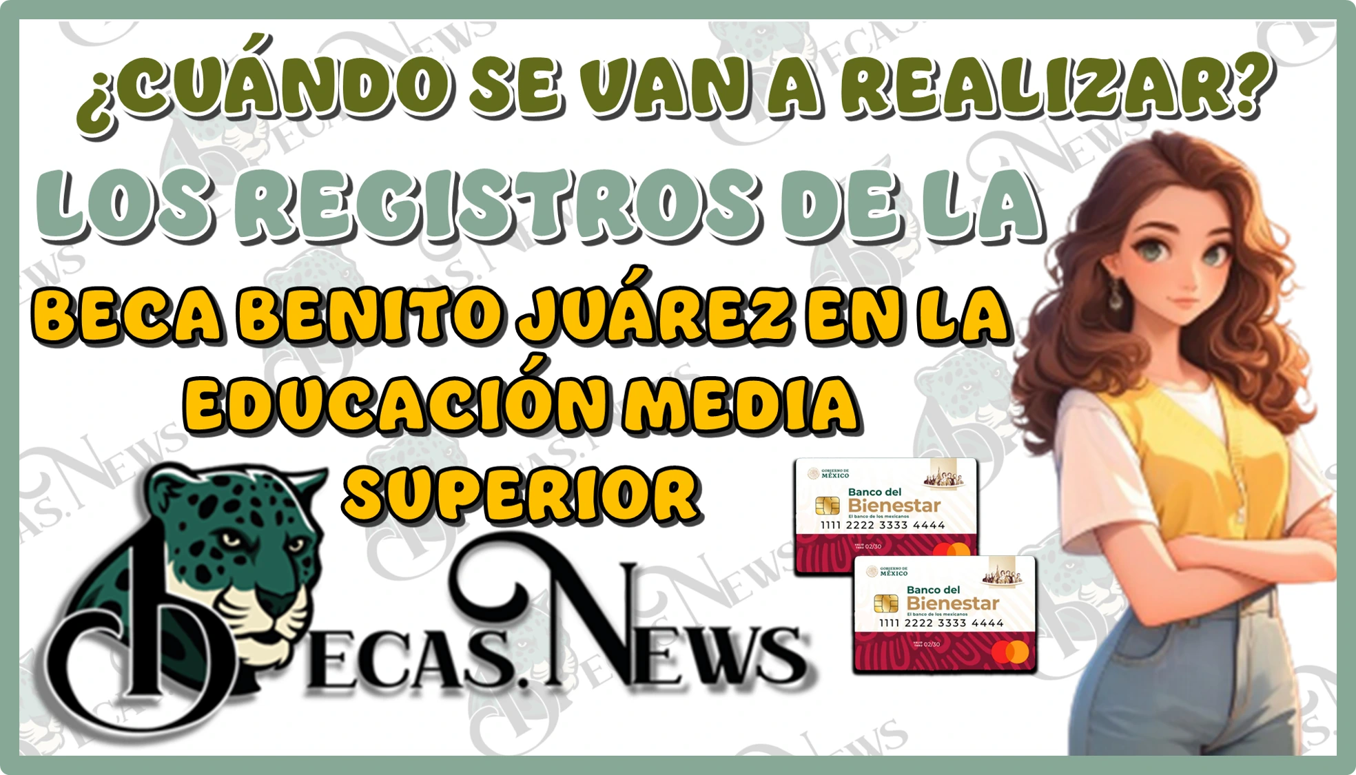 ¿CUÁNDO SE VAN A REALIZAR LOS REGISTROS DE LA BECA BENITO JUÁREZ EN LA EDUCACIÓN MEDIA SUPERIOR?