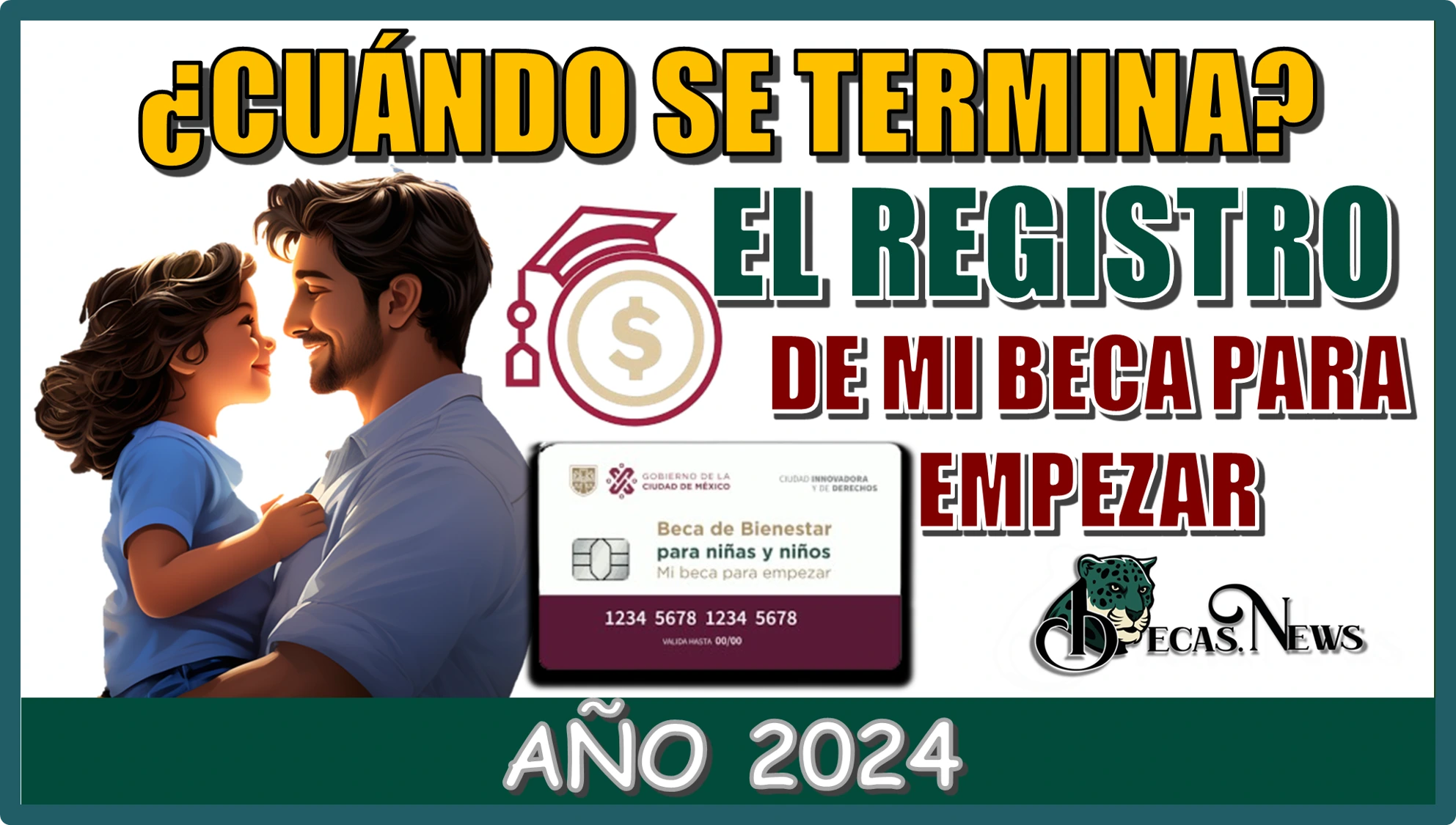 ¿CUÁNDO TERMINA EL REGISTRO DE MI BECA PARA EMPEZAR? | AÑO 2024 