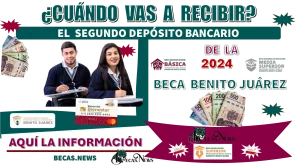 ¿CUÁNDO VAS A RECIBIR EL SEGUNDO DEPÓSITO BANCARIO DE LA BECA BENITO JUÁREZ? | AQUÍ LA INFORMACIÓN