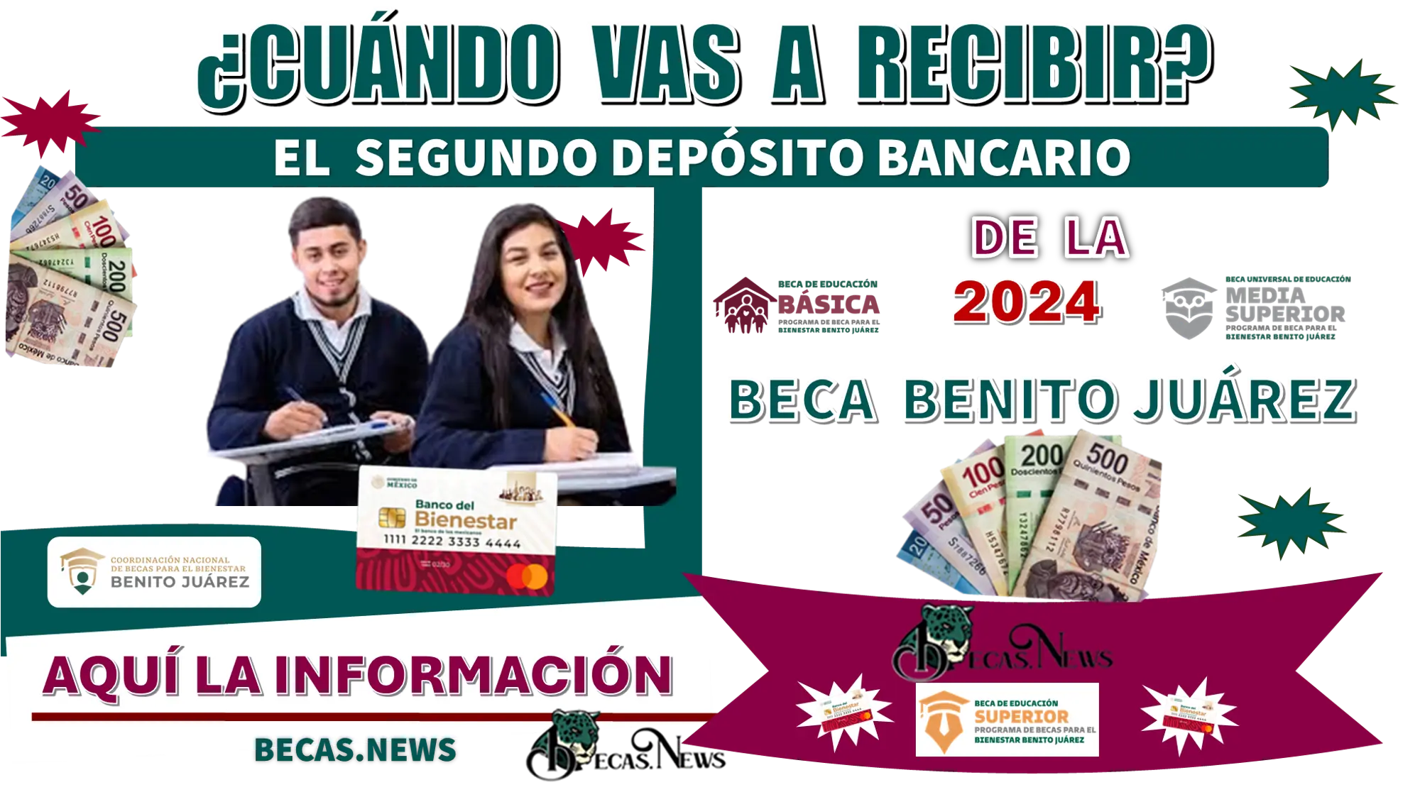 ¿CUÁNDO VAS A RECIBIR EL SEGUNDO DEPÓSITO BANCARIO DE LA BECA BENITO JUÁREZ? | AQUÍ LA INFORMACIÓN