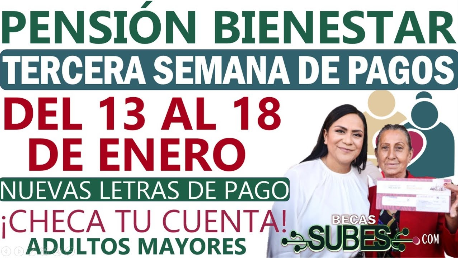 Tercera semana de pagos del Programa del Bienestar| Beneficiarios con apellidos M a R reciben su apoyo