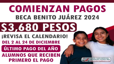 ¿Quiénes serán los primeros en recibir el apoyo de la Beca Benito Juárez? Conoce el Nuevo Calendario de Pagos