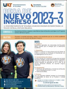 Beca de Nuevo Ingreso 2023 - 3