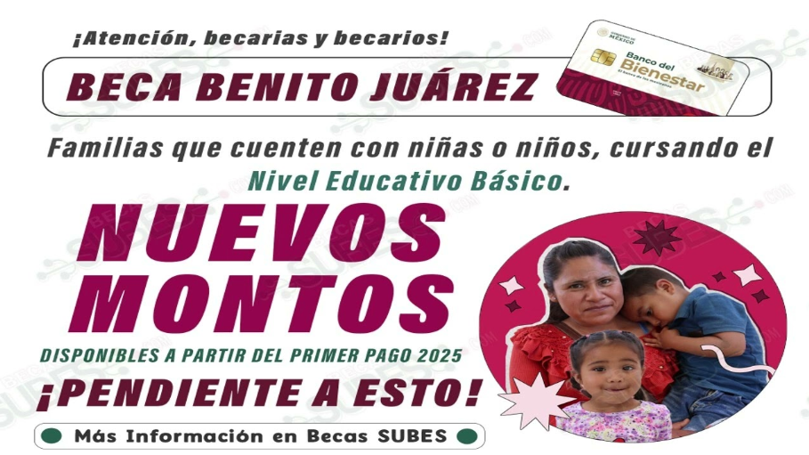 Aumento Confirmado en las Becas Benito Juárez para Alumnos de Nivel Básico en 2025