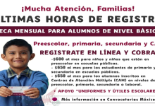 ¡Última oportunidad! Hoy es el último día para inscribir a tu hijo en la beca mensual "Mi Beca para Empezar