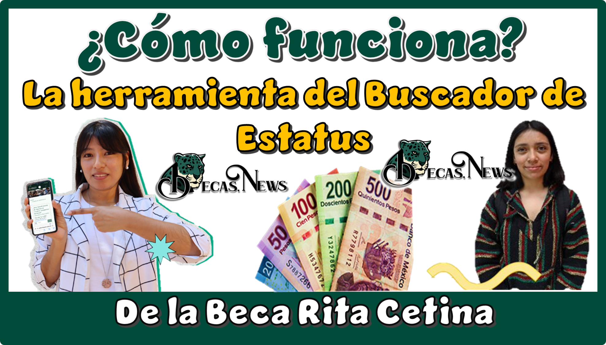 ¿Cómo se funciona la herramienta del Buscador de Estatus de la Beca Rita Cetina?            