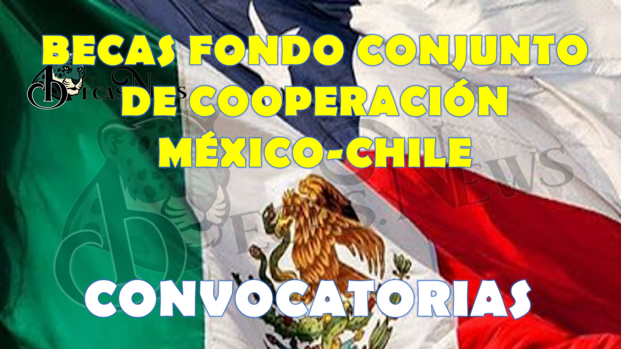 Cómo solicitar una de las Becas, Fondo Conjunto de Cooperación México-Chile 2022-2023