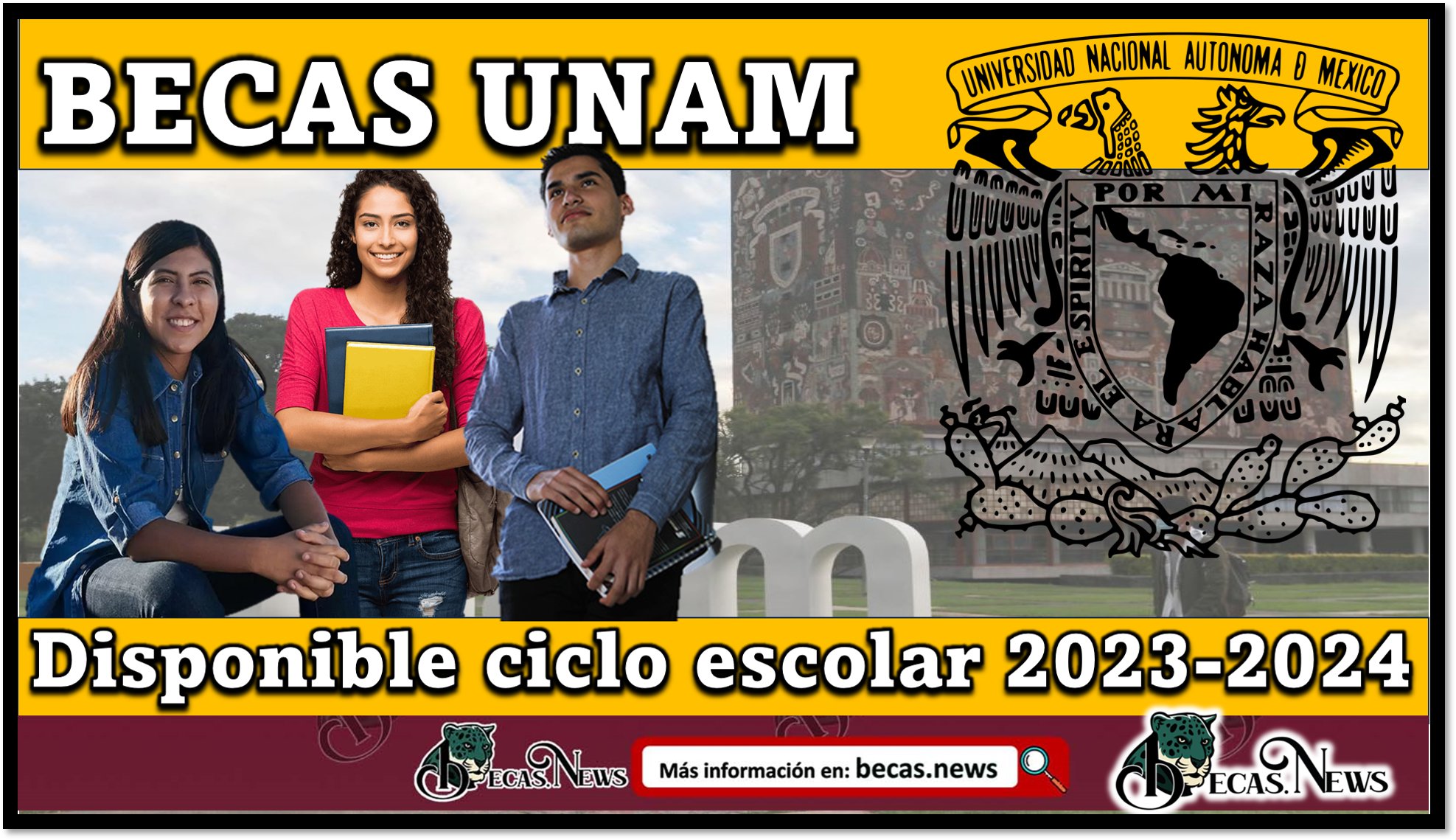 Conoce las Becas de la UNAM disponibles para los alumnos de esta máxima casa de estudios