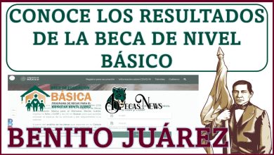 Conoce los resultados de la Beca Benito Juárez de Nivel Básico