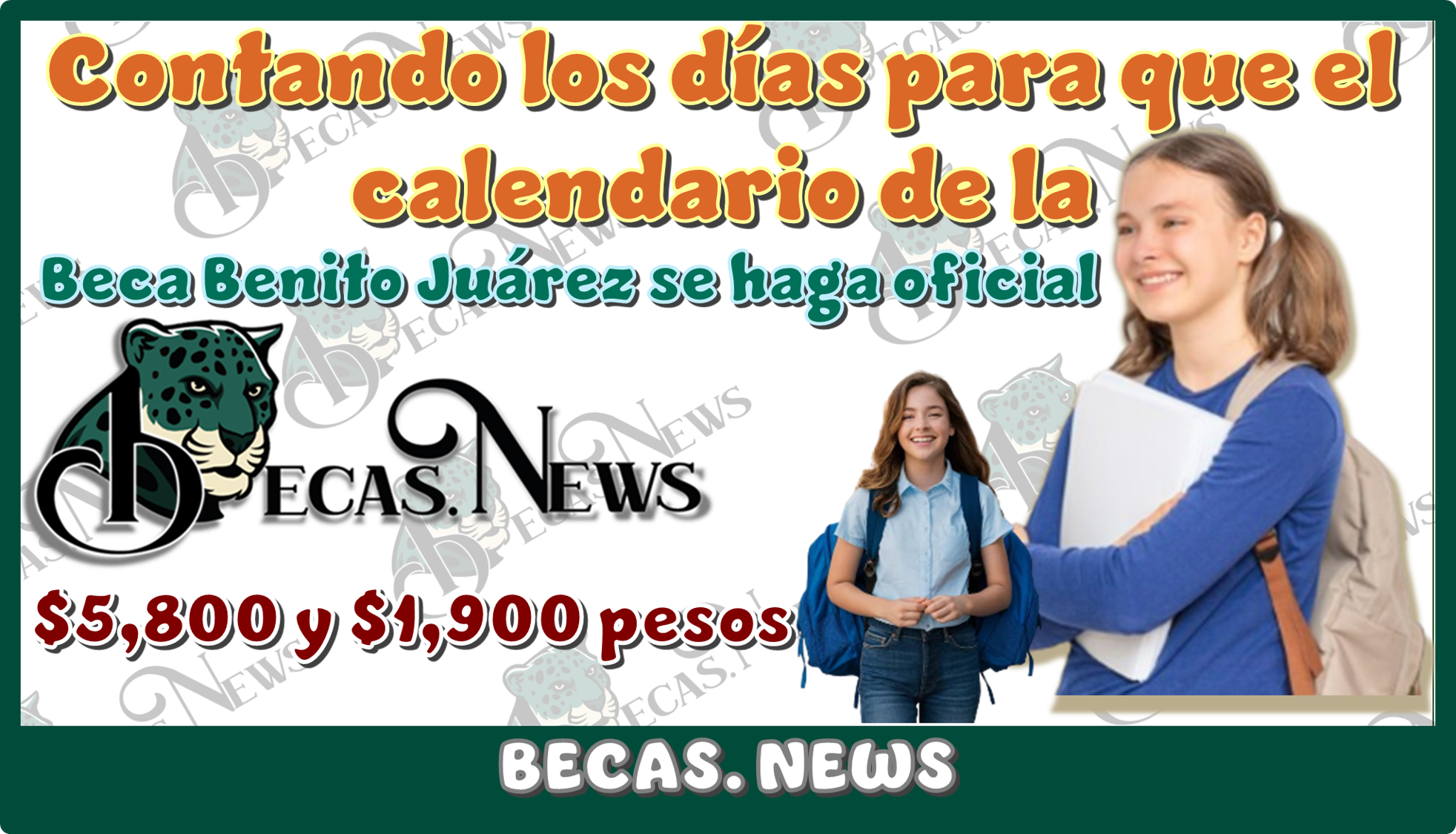 ▷ Contando los días para que el calendario de la Beca Benito Juárez se haga oficial | $5,800 y $1,900 pesos » 2025 BECAS.NEWS 🥇 Contando los días para que el calendario de la Beca Benito Juárez se haga oficial | $5,800 y $1,900 pesos