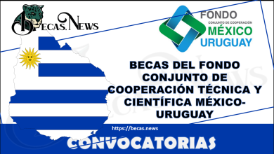 Cuando sale la Convocatoria Becas del Fondo Conjunto de Cooperación Técnica y Científica México-Uruguay 2022-2023