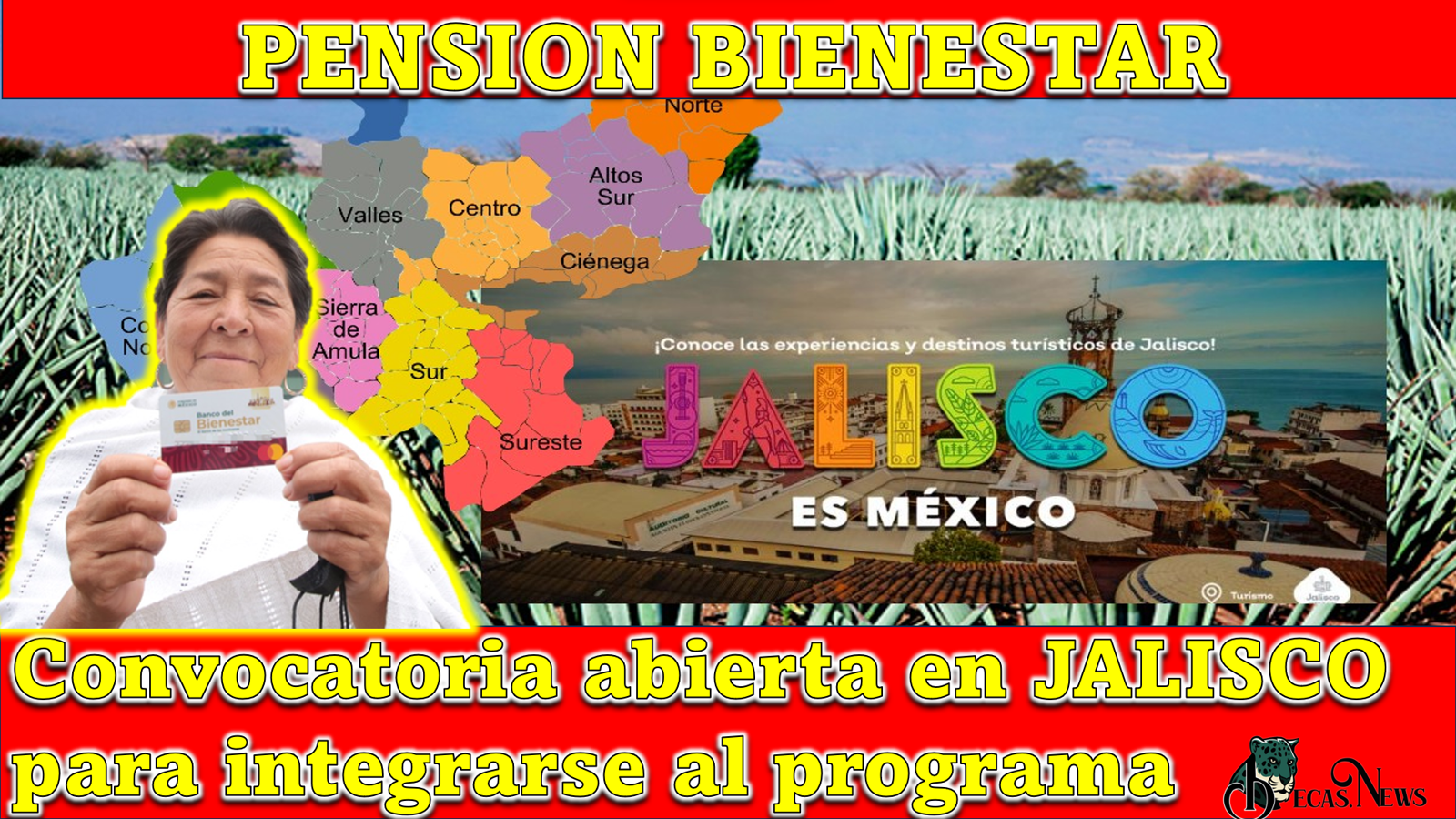 Convocatoria abierta para que las personas de la tercera edad en Jalisco