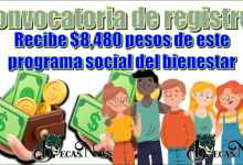 Convocatoria de registros | Recibe $8,480 pesos de este programa social del bienestar 