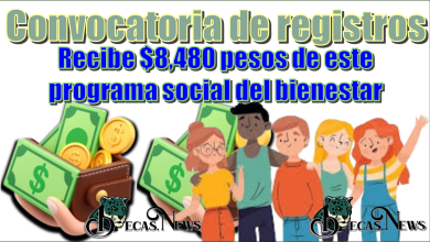 Convocatoria de registros | Recibe $8,480 pesos de este programa social del bienestar 