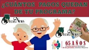 ¿Cuántos pagos quedan de tu programa de la pensión bienestar?