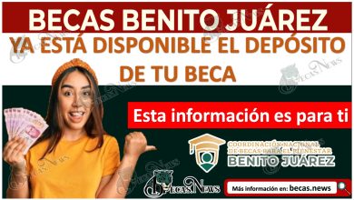 ¡Consulta tu cuenta! Ya disponible el Depósito de la Beca Benito Juárez de junio 2023