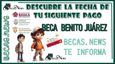 DESCUBRE LA FECHA DE TU SIGUIENTE PAGO...BECA BENITO JUÁREZ 