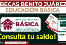 ¡¡YA ESTÁN DEPOSITANDO!! A los beneficiarios del la Beca Benito Juárez 2023: Educación Básica