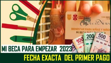 PRÓXIMO PAGO 2023: Mi Beca para Empezar 