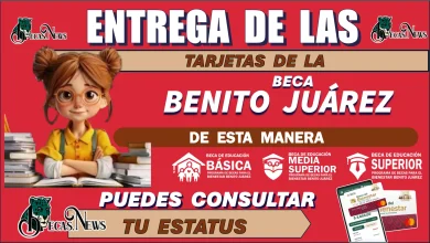 ENTREGA DE LAS TARJETAS DE LA BECA BENITO JUÁREZ...DE ESTA FORMA PUEDES CONSULTAR TU ESTATUS